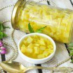 courgettes comme des ananas dans un bol