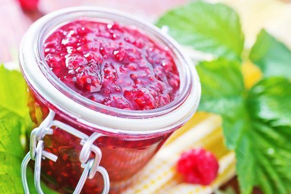 confiture de framboises