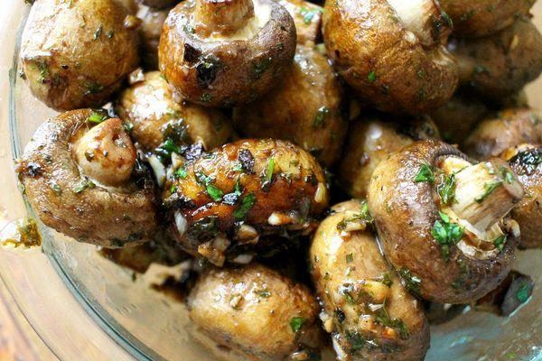 เห็ดแชมปิญองปรุงสุก