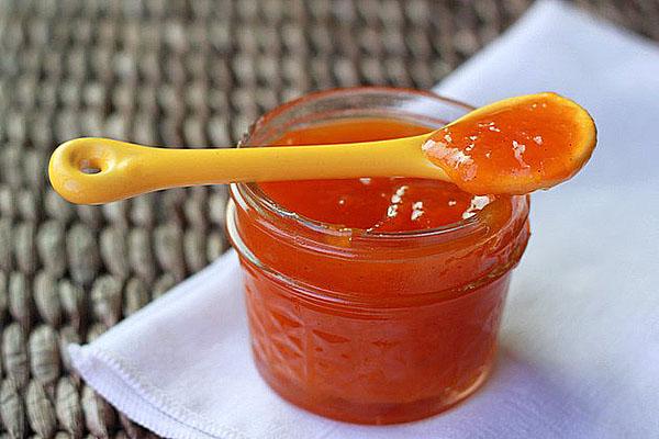 เยลลี่ซีบัคธอร์นในขวด