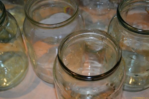 bocaux pour la mise en conserve