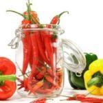 พริกขี้หนูในขวด