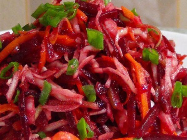 บีทรูทกับผัก