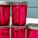 หัวผักกาดกับบีทรูทในขวด