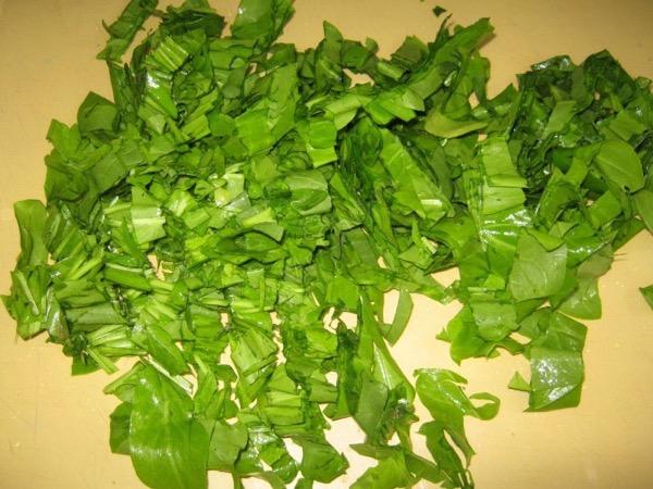 ผักเปรี้ยวสับ