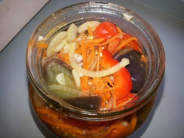 aubergines aux carottes