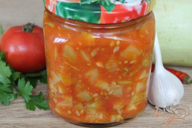 บวบในซอสมะเขือเทศ