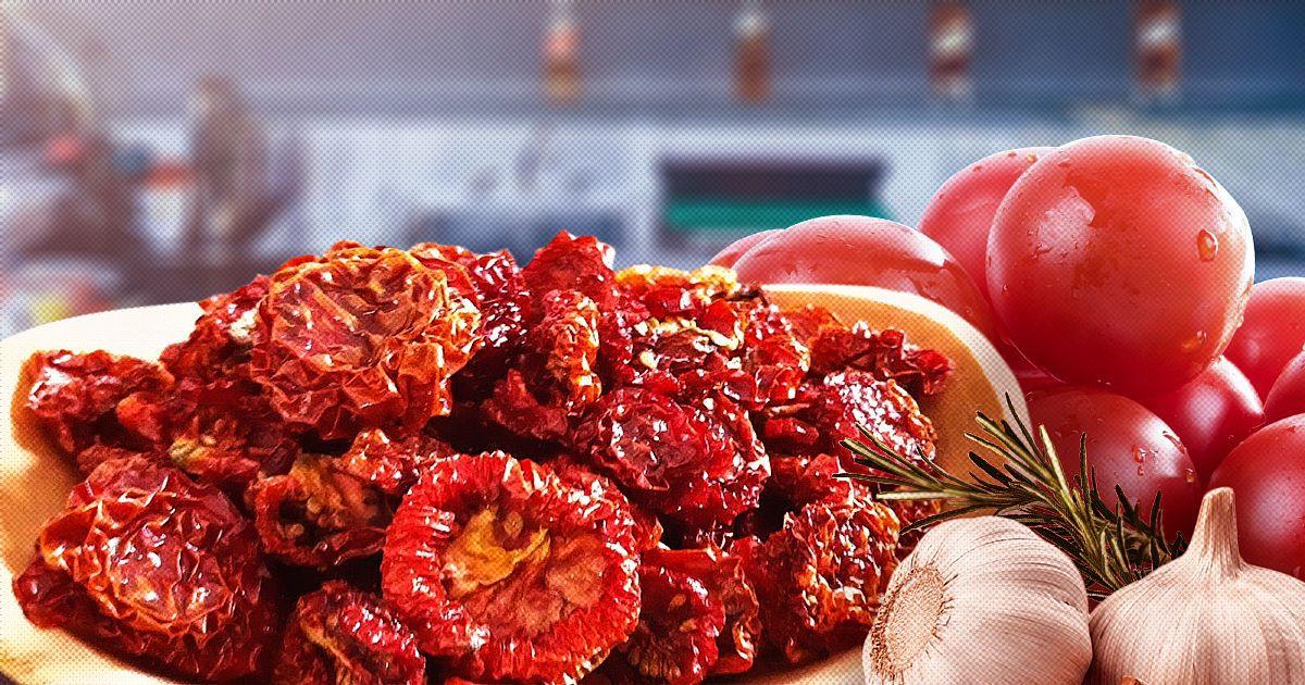 tomates séchées au soleil