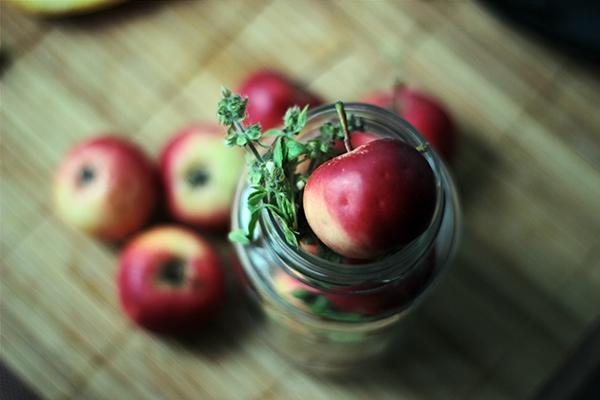 ราเนตกิในขวดที่มีสะระแหน่