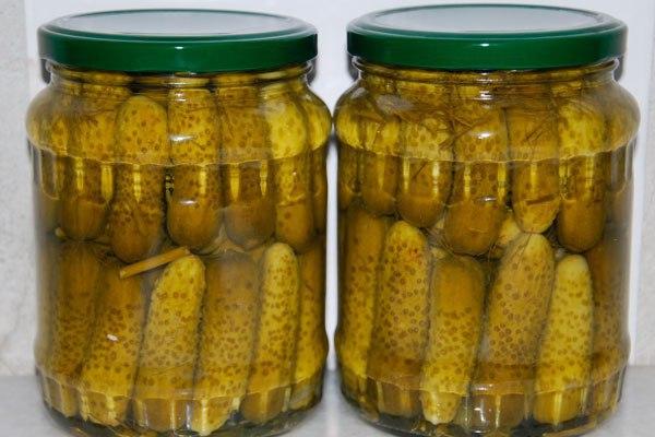 การเก็บรักษาแตงกวาดอง