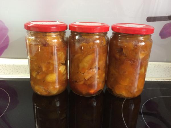 langue de belle-mère à base de courgettes et de poivrons