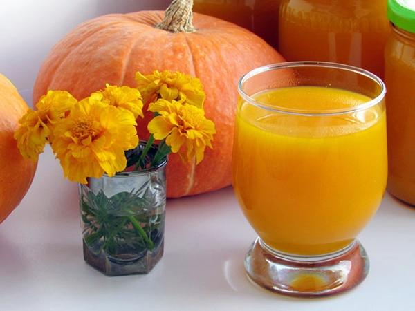 น้ำซีบัคธอร์นและน้ำฟักทอง