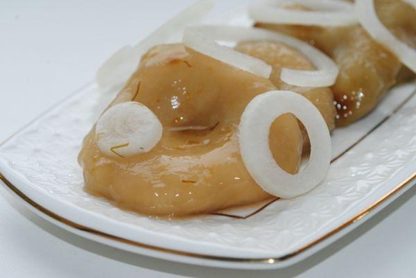 champignons au lait marinés aux oignons