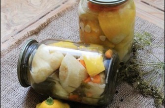 สควอชกับผักในขวด