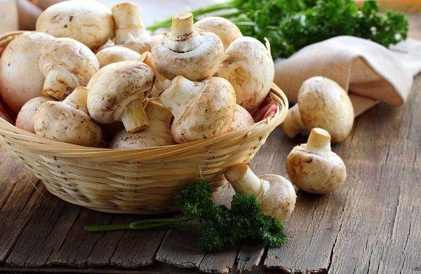 เห็ดในตะกร้า