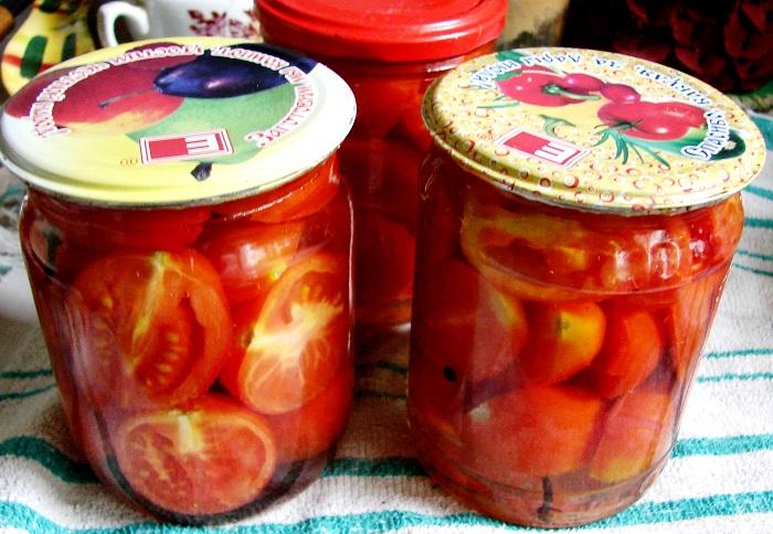 มะเขือเทศในเยลลี่สำหรับฤดูหนาว