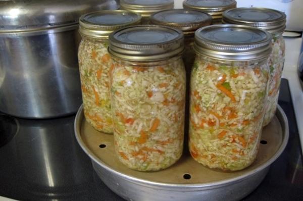 หัวผักกาดสับใส่ขวด