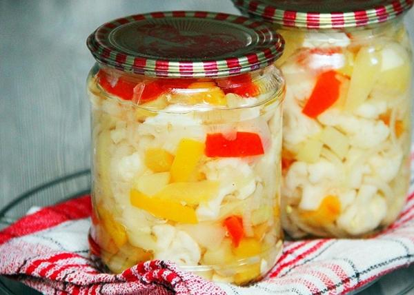 ดอกกะหล่ำผัดพริก