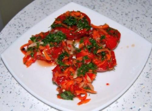 Tomates à la coréenne