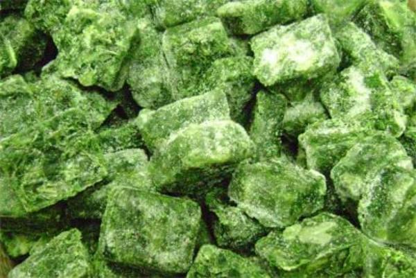 ผักโขมแช่แข็ง