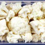 ชิ้นดอกกะหล่ำแช่แข็ง