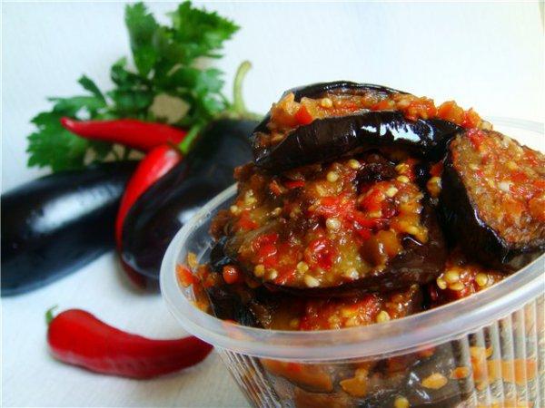 aubergines épicées