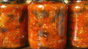 สูตรมะเขือยาวดองซอสน้ำผึ้งและกระเทียมสำหรับฤดูหนาวแบบมีและไม่มีฆ่าเชื้อ