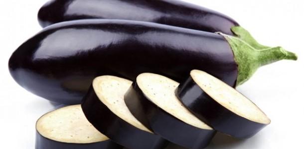 มะเขือยาวหั่นบาง