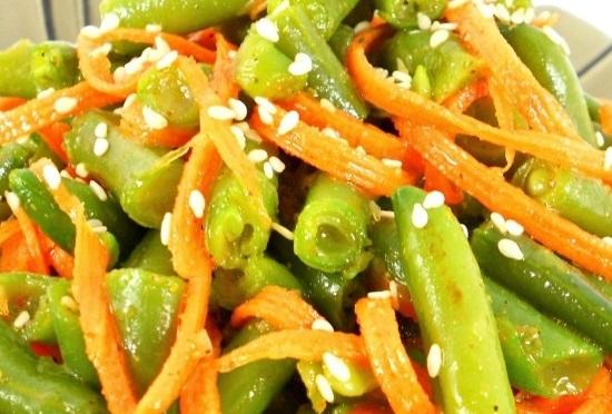 ถั่วเขียวสไตล์เกาหลี