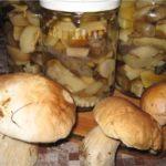 เห็ดโบเลตัสสำหรับฤดูหนาว