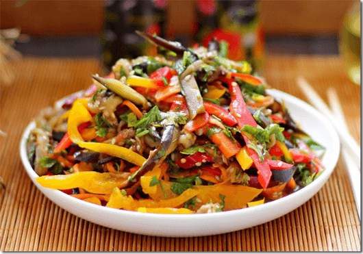 aubergines en coréen