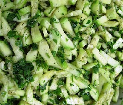 courgettes comme des champignons