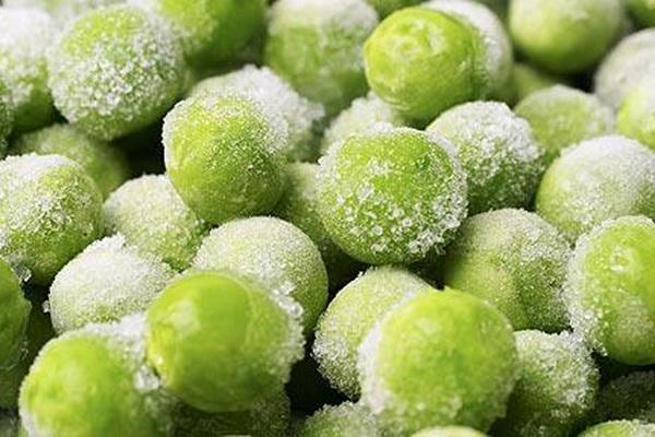 congeler des petits pois