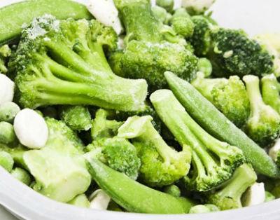 การแช่แข็งบร็อคโคลี่