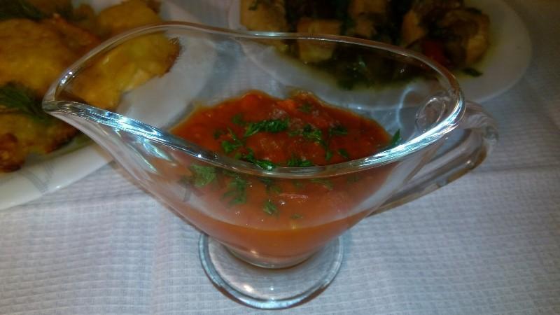 ซอสมะเขือเทศพริก