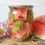 แตงโมเค็มกับองุ่น