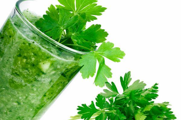 Décoction de persil