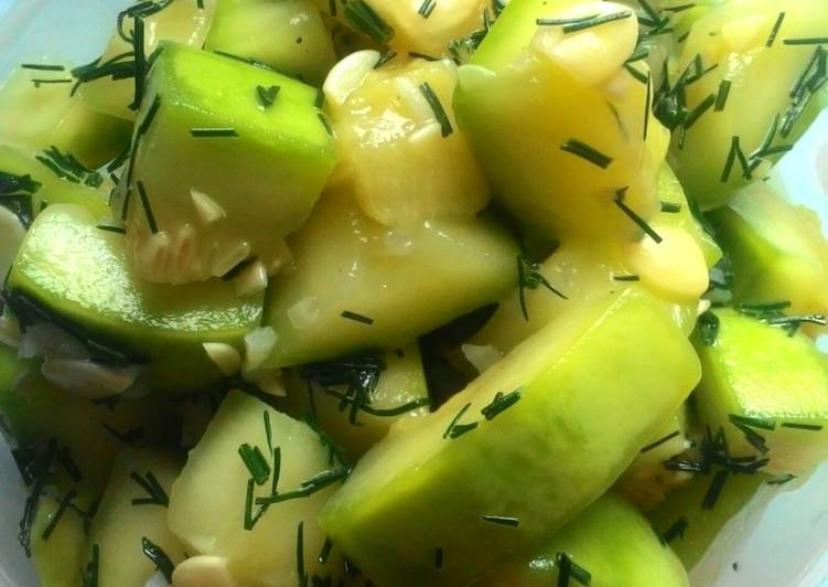 courgettes comme des champignons