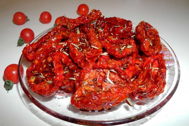 tomates séchées au soleil