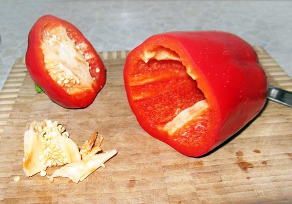 พริกหยวกปอกเปลือก