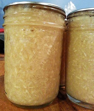 หัวไชเท้าในขวด