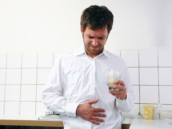 อาการเสียดท้องในผู้ชาย