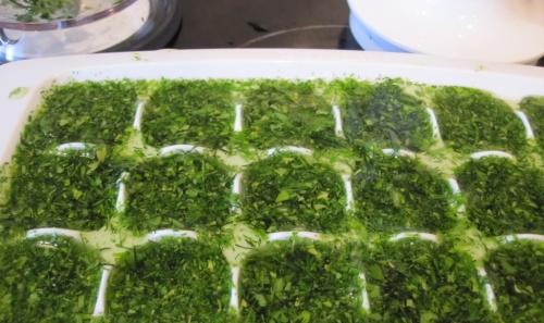 โหระพาแช่แข็ง