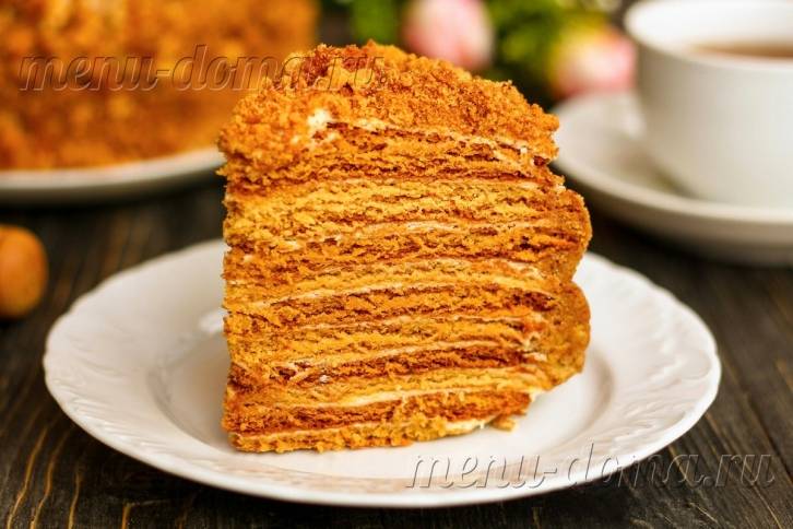 เค้ก Ryzhik: สูตรคลาสสิก