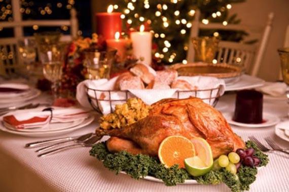 Oie et canard de Noël