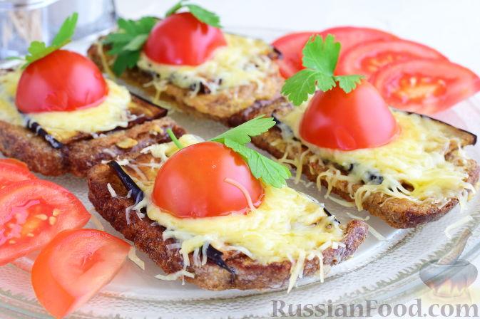 แซนวิชกับมะเขือยาว