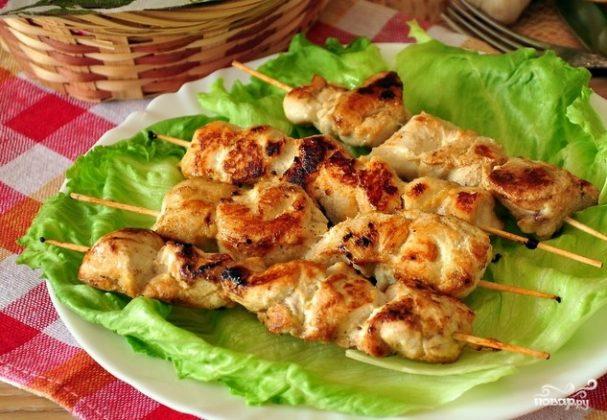 Brochettes de poulet