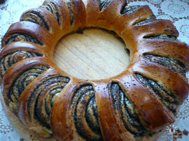 Rouleau aux noix et aux graines de pavot