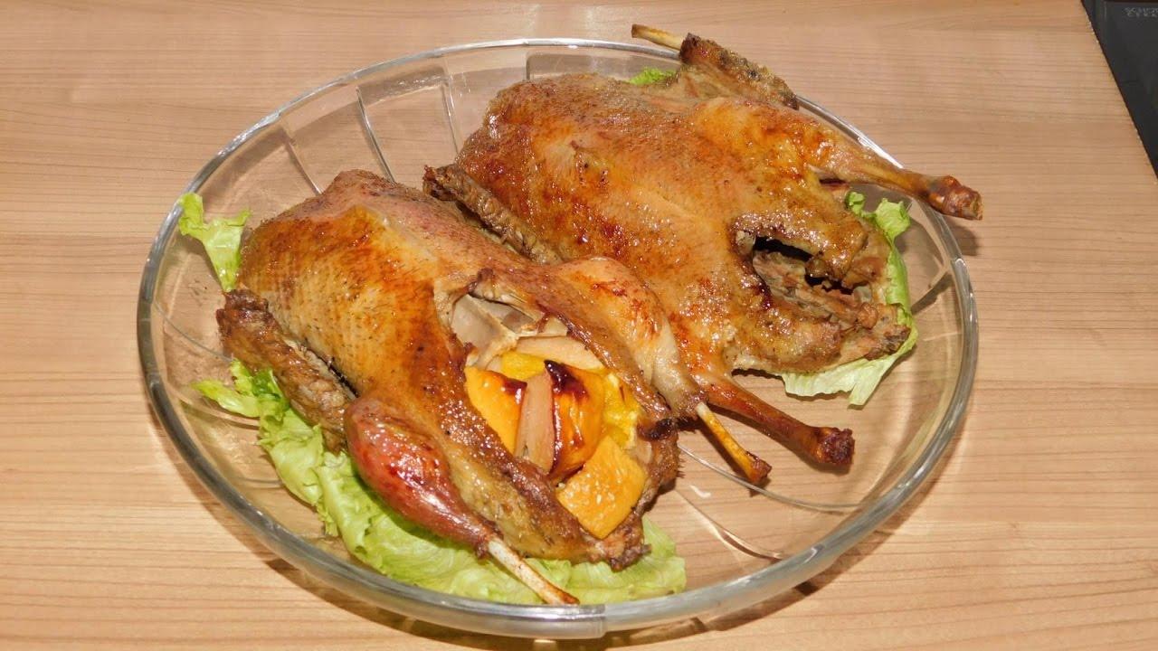 Canard sauvage au four