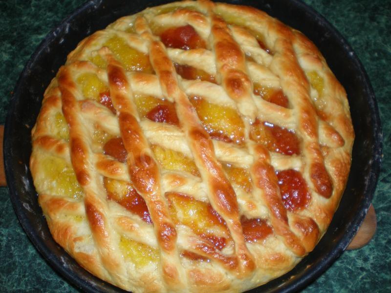 พายยีสต์กับแยม